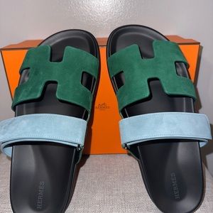 🦄 NEW IN BOX! 100% Authentic Hermes Chypre Dad sandals 🦄FIRM PRICE! NO OFFERS